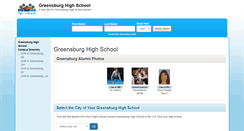 Desktop Screenshot of greensburghighschool.org